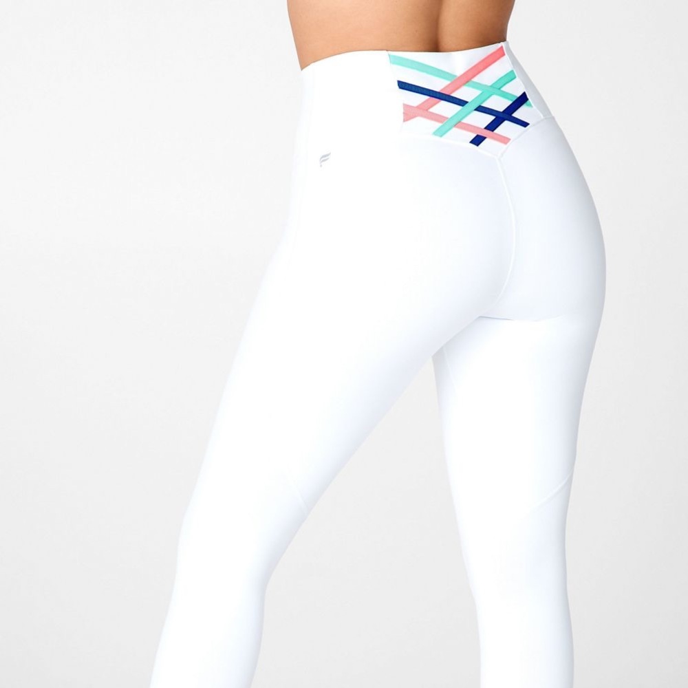 NWT Fabletics High Waisted Strappy 7/8 Leggings